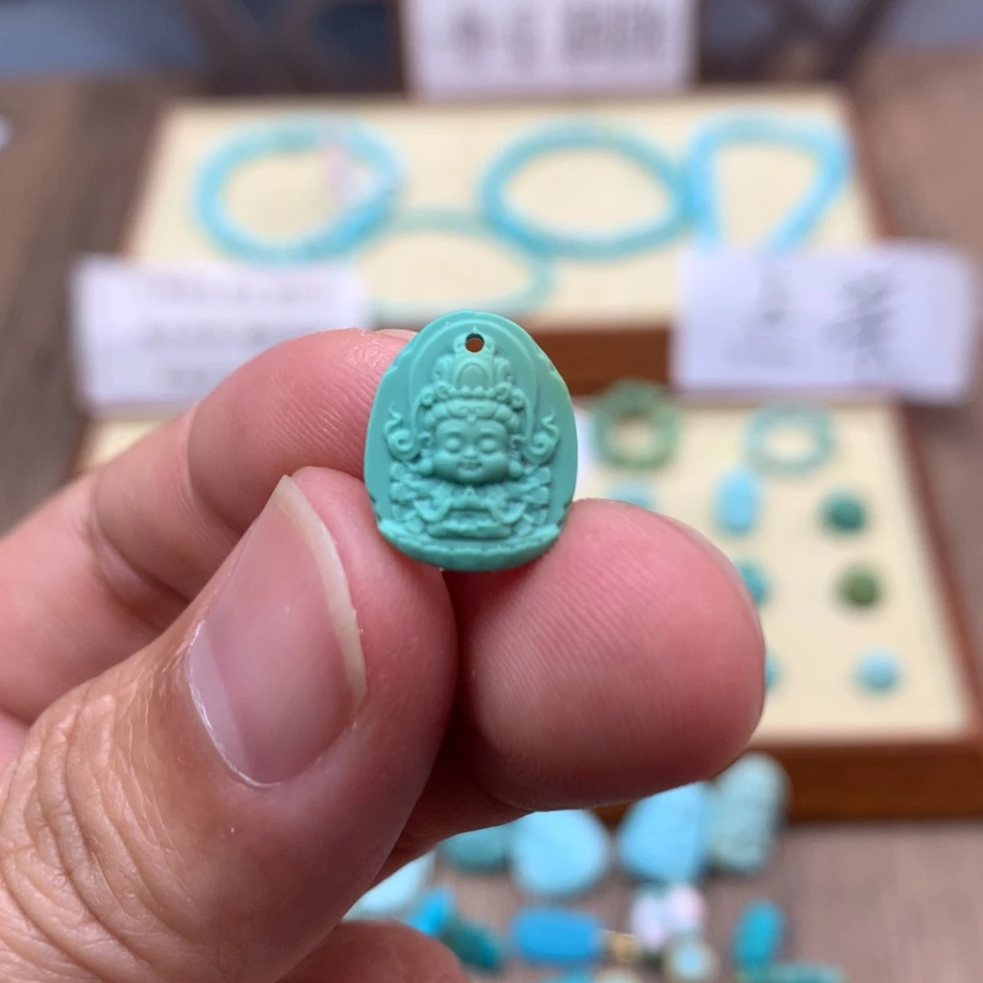 绿松石未镶嵌46配饰