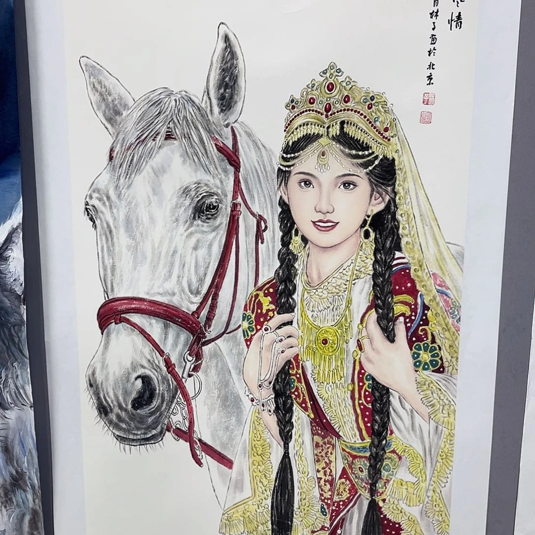国画国画老师作品