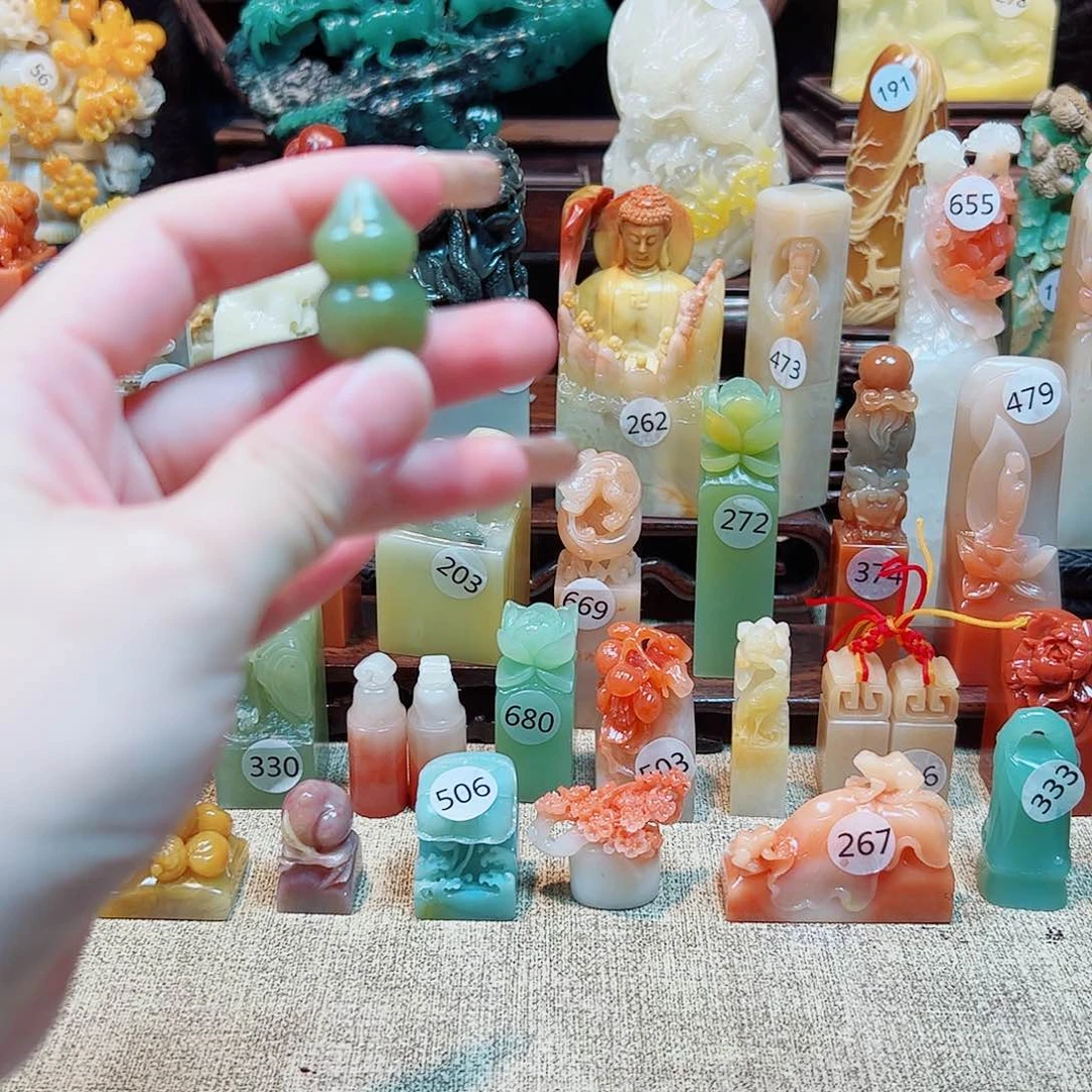 昌化石印石寿山石印章