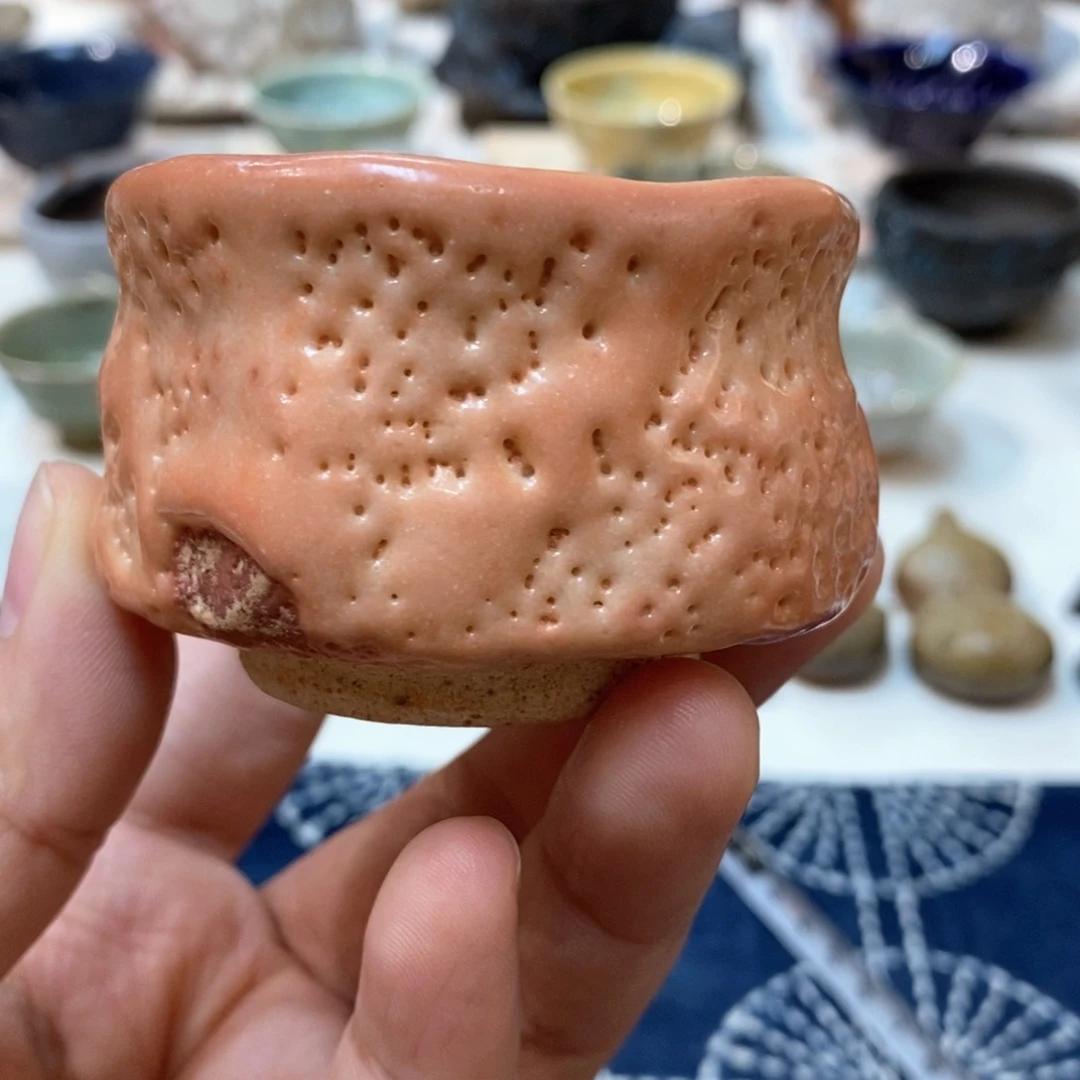 柴烧侘寂粗陶茶具