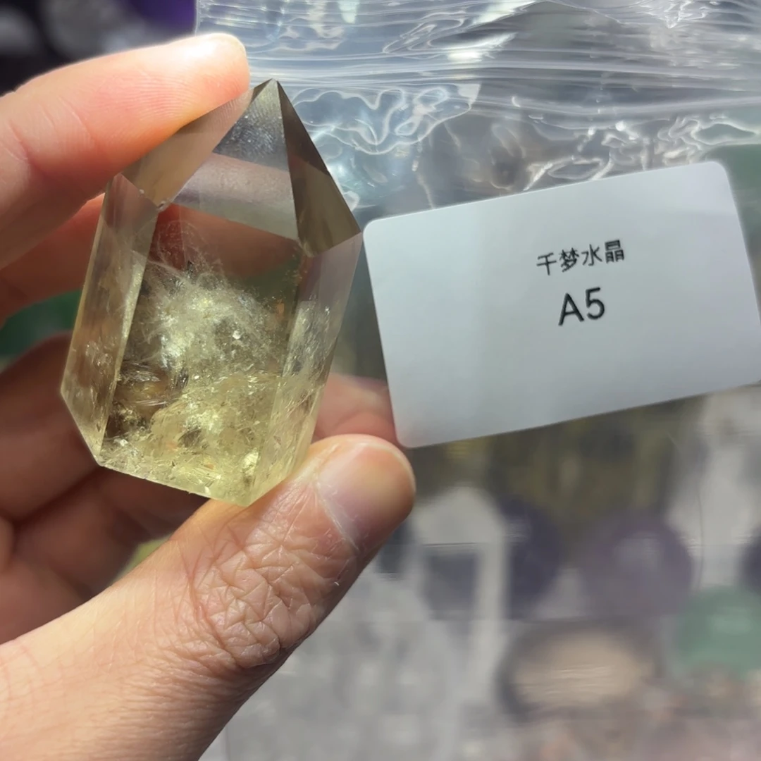 未镶嵌水晶珠宝半成品