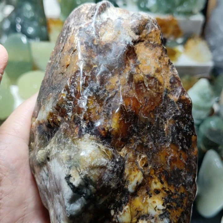 岫玉未镶嵌原石款式