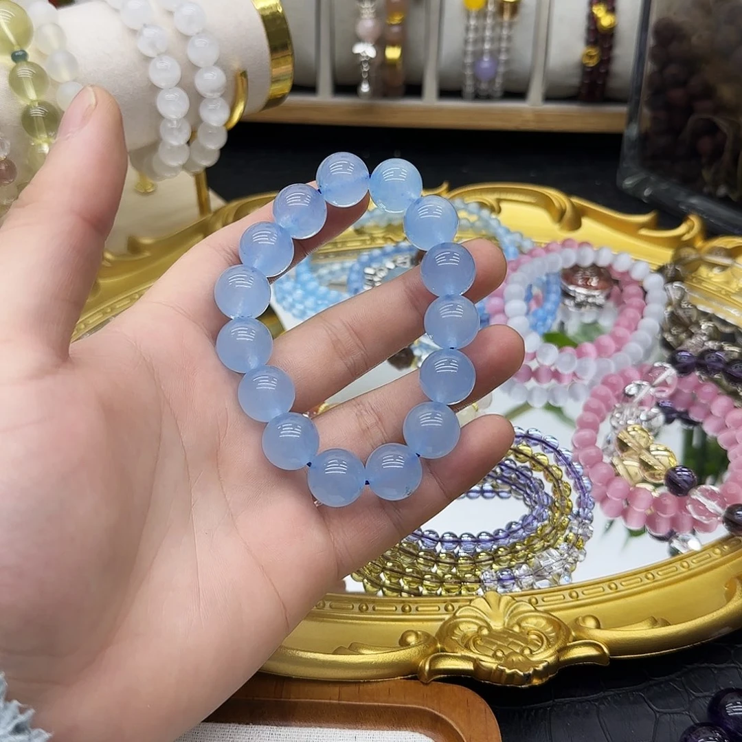 满***场手链未镶嵌海蓝宝石