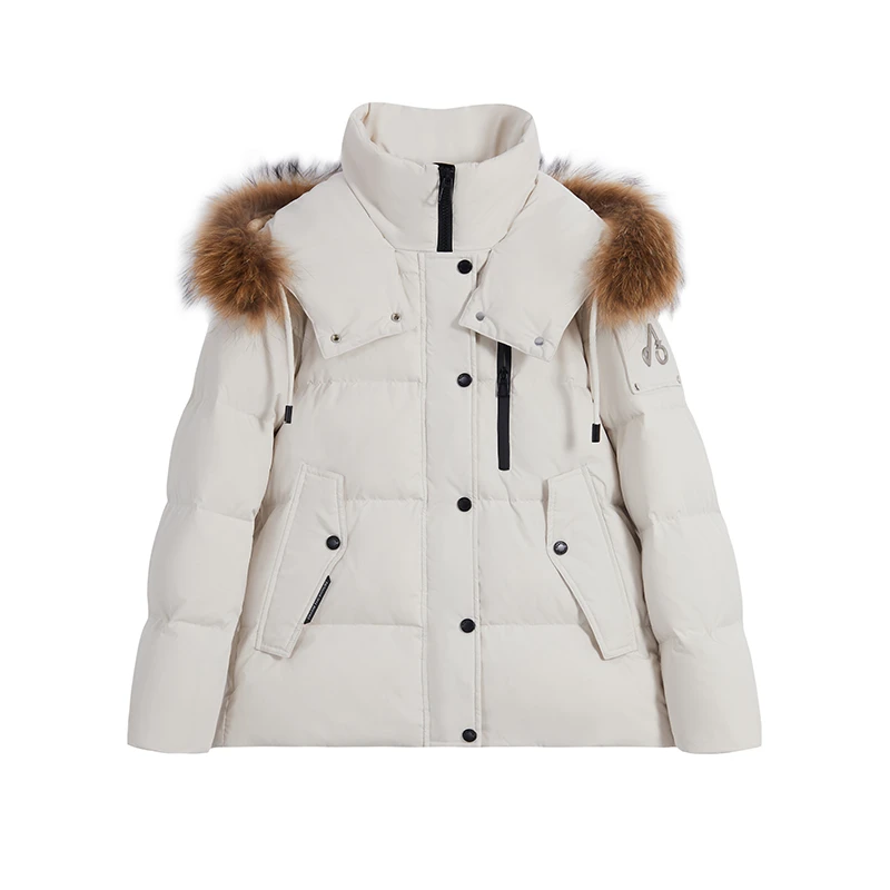 【艺菲专属】座山雕2.0~冬季新款貉子毛领男女同款工装羽绒服#1022