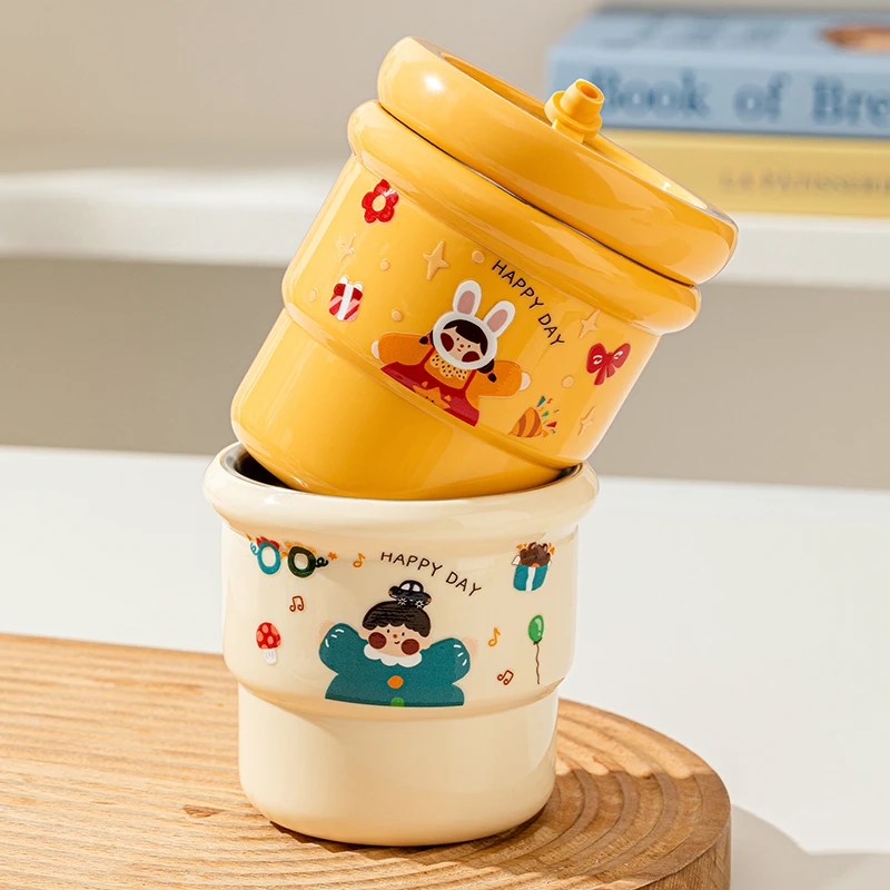 不锈钢儿童吸管杯吸管水杯直饮杯宝宝学饮杯喝水杯子家用水杯