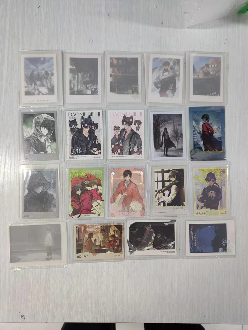 【余量】正版盗墓笔记  拍立得 吧唧 透卡 色纸 收藏卡牌盲盒 拆卡