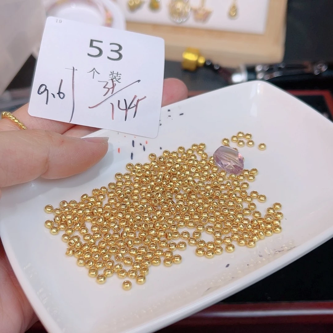 紫晶珠宝半成品银S925镀金镶嵌53