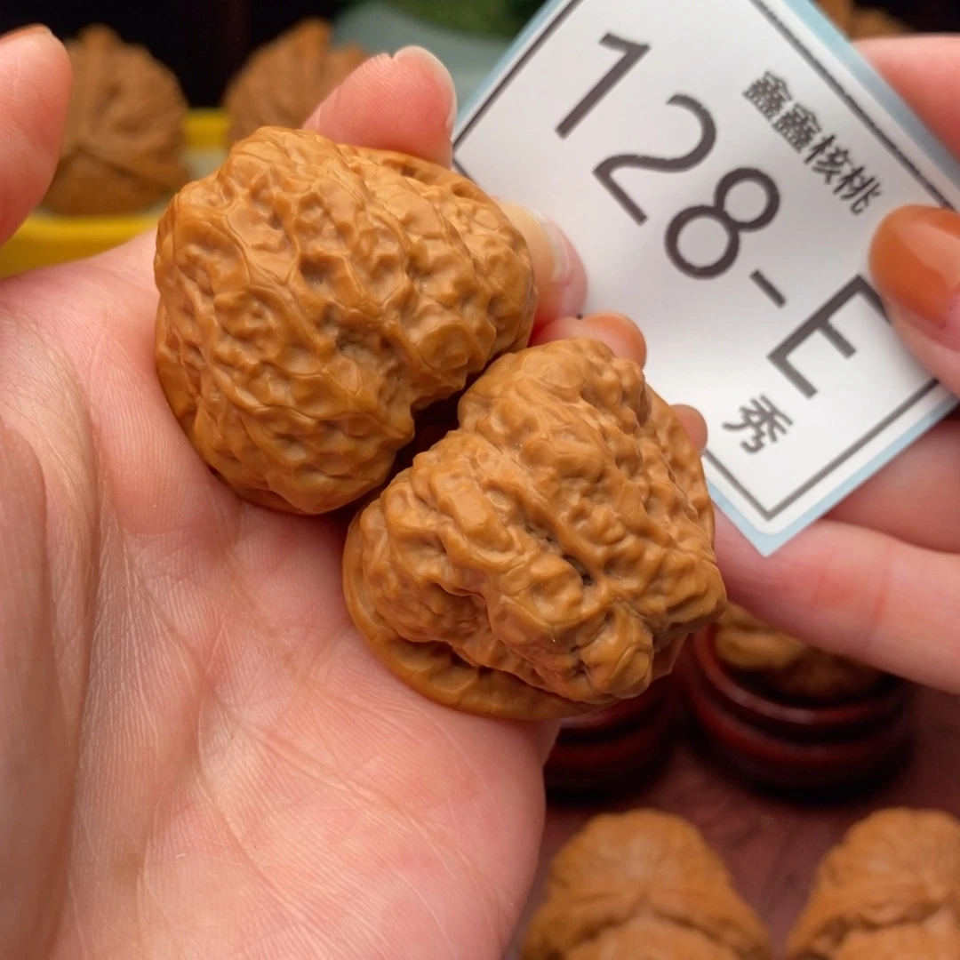 文玩核桃把件蛤码头36