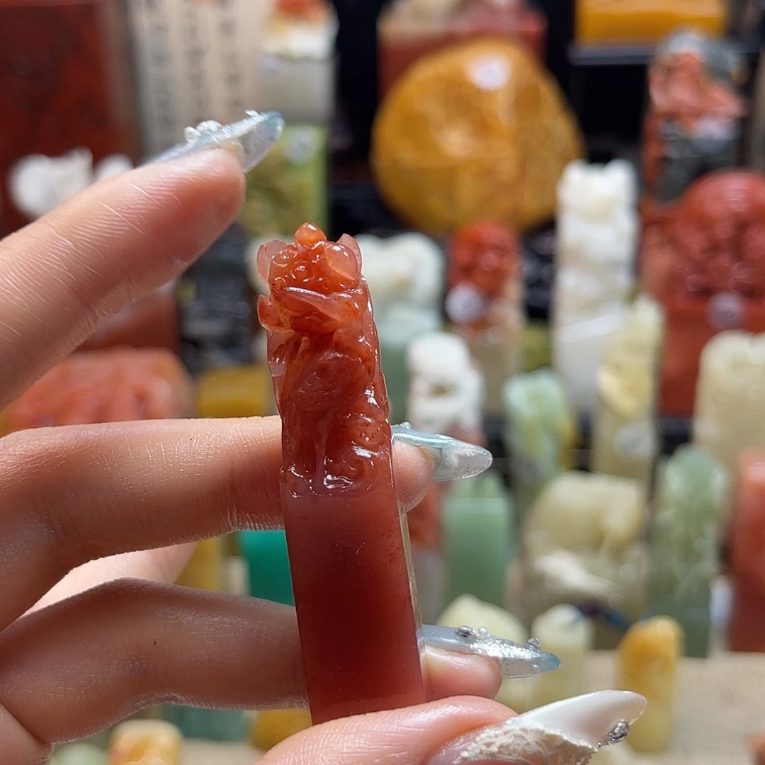 寿山石印石包邮包刻6398