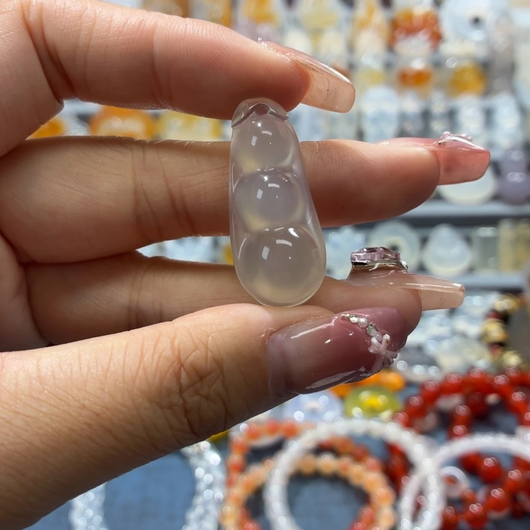 玛瑙/玉髓未镶嵌吊坠(不含链)