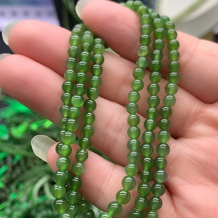 未镶嵌手链和田玉4有裂