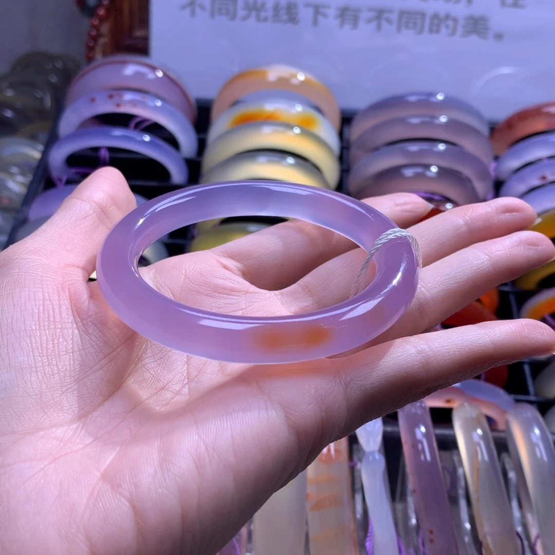 【闪购商品】玛瑙/玉髓手镯未镶嵌智****典