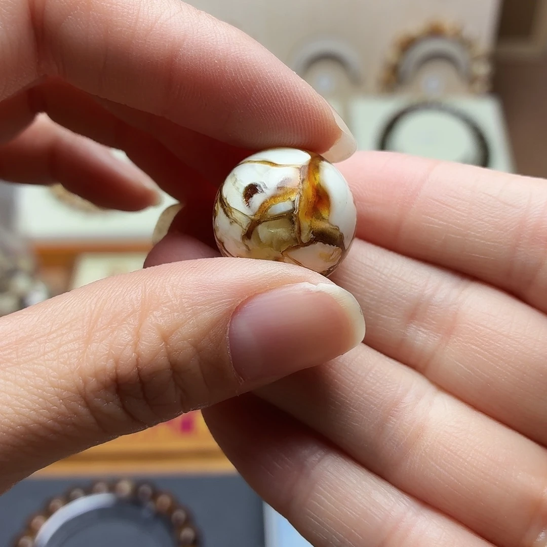 海***飞沁色圆珠单颗一颗19