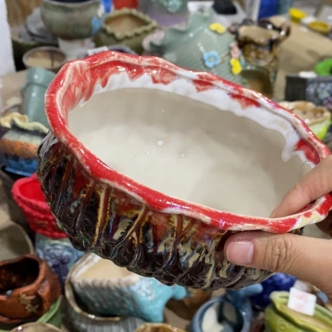 陶瓷95297红3131313一个