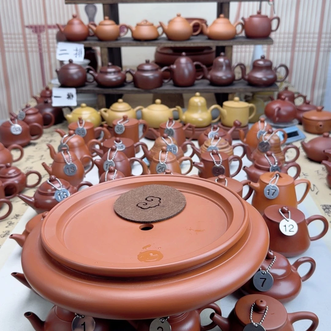 紫砂茶壶听*坊11寸茶盘