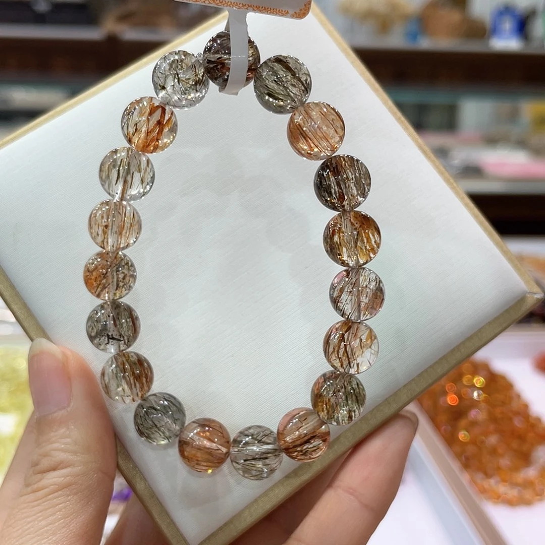 珠宝半成品未镶嵌水晶黑金超七