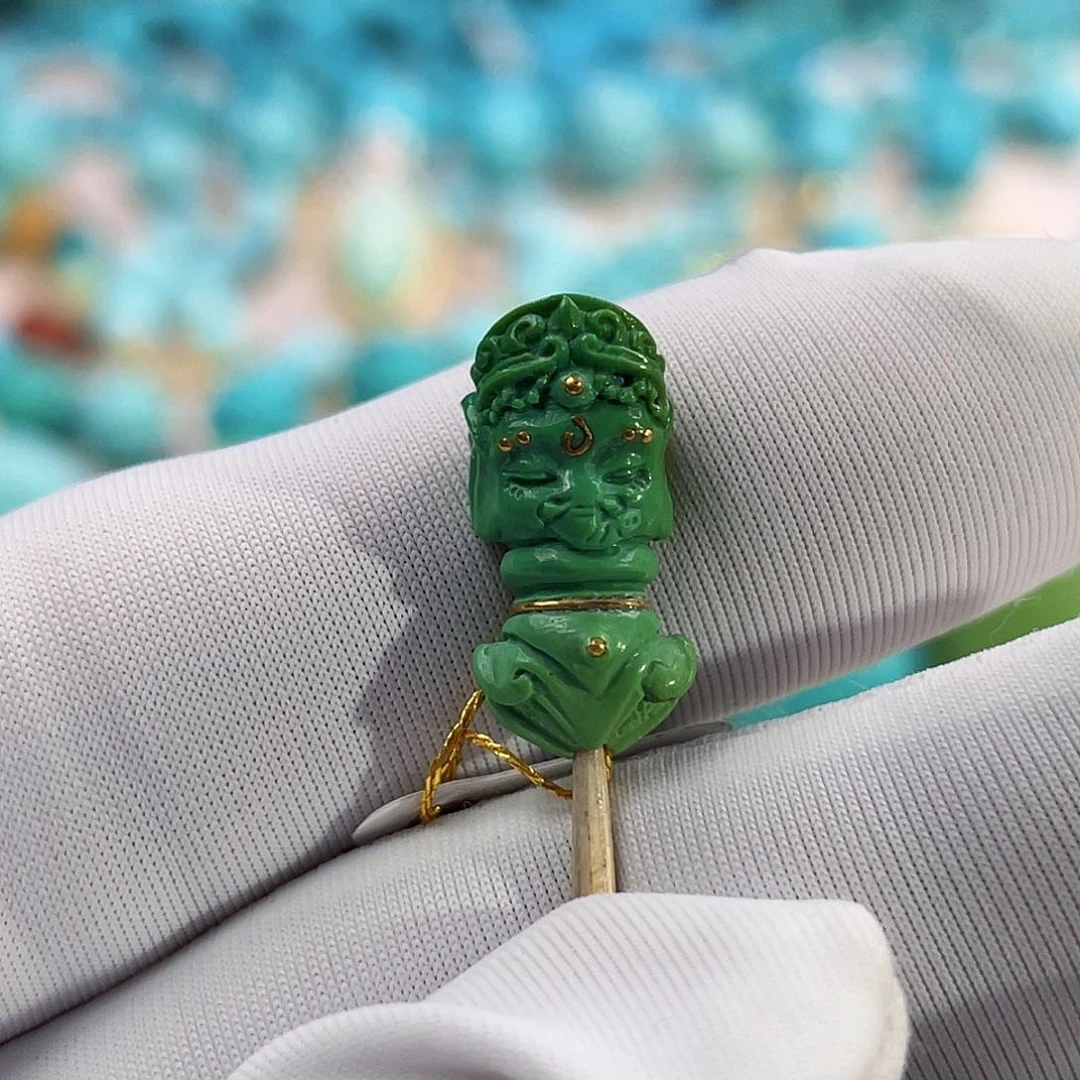 绿松石珠宝奇石未镶嵌