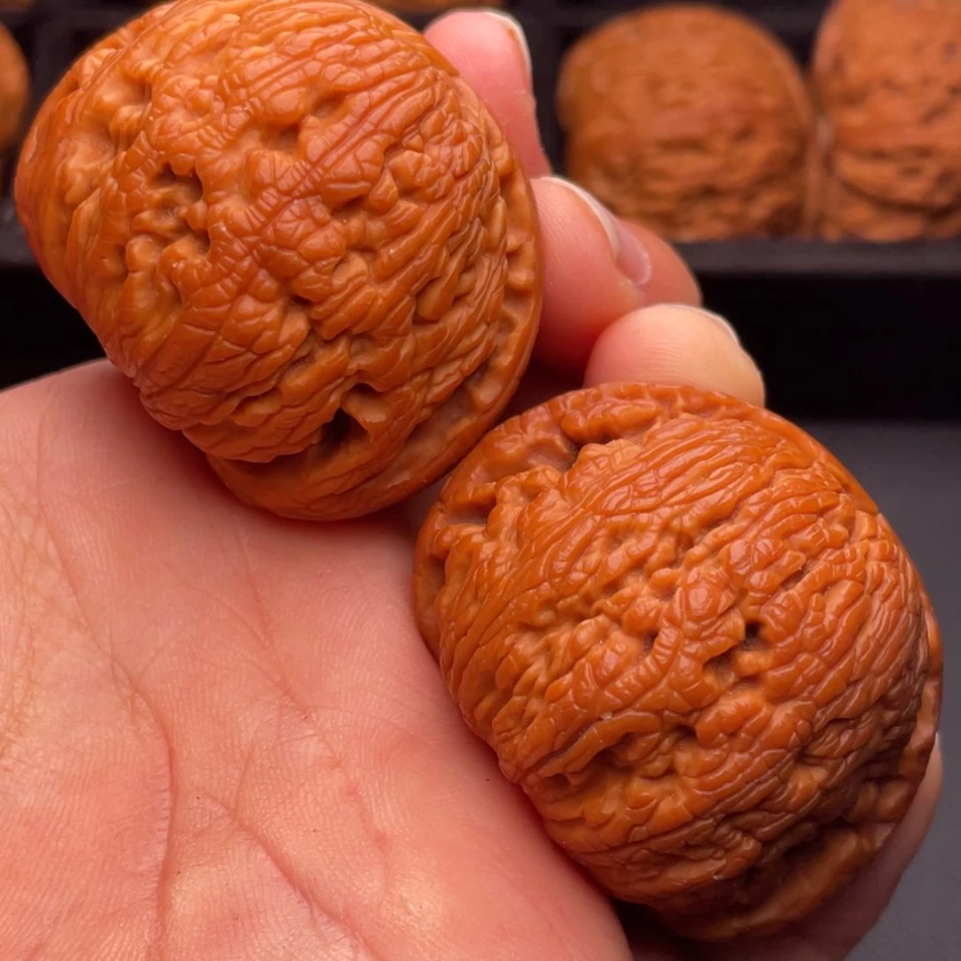 文玩核桃把件秦岭山脉核桃