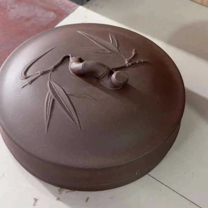 紫砂茶叶罐一饼罐子