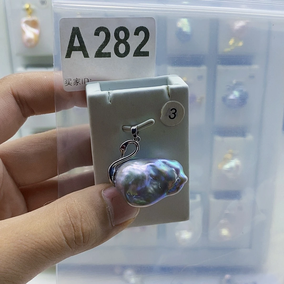 颈饰合金淡水珍珠