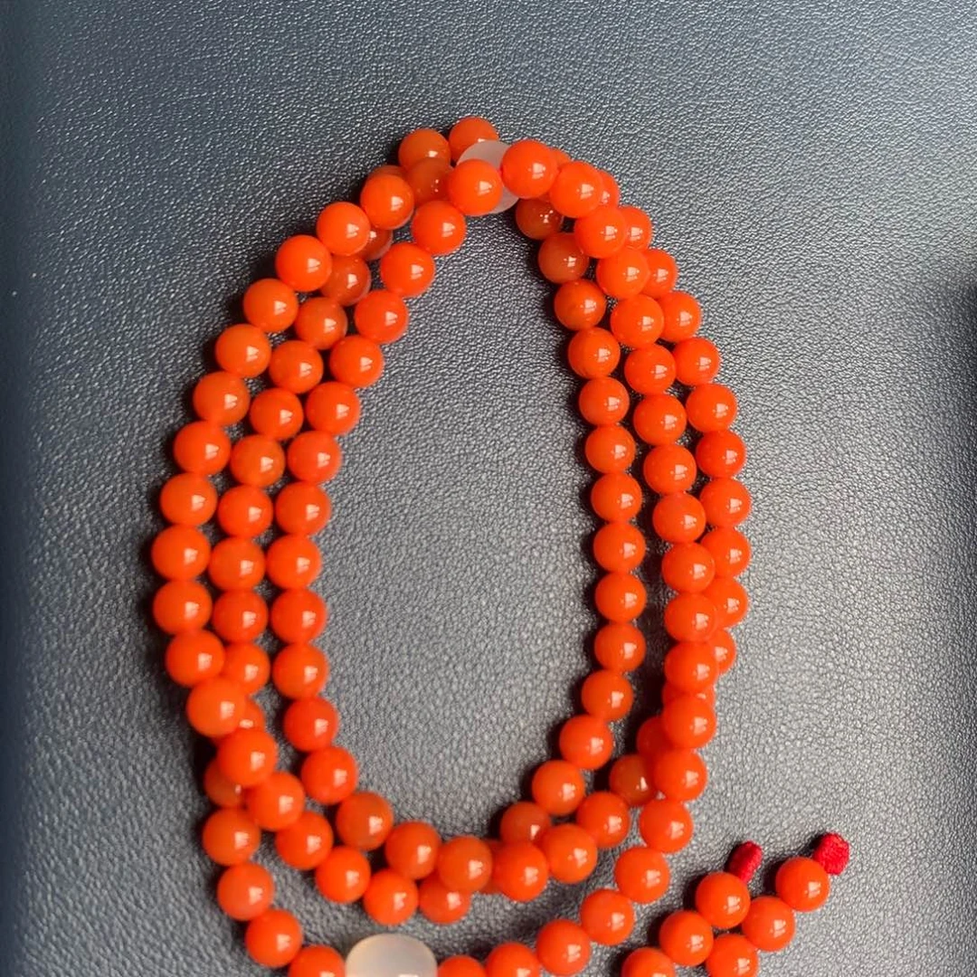 南红玛瑙未镶嵌保山天然原矿南红7mm+多圈