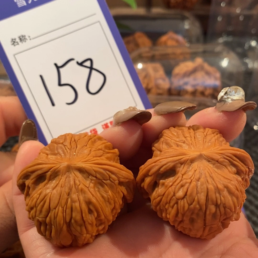 吊坠文玩核桃158正磨全品41尺
