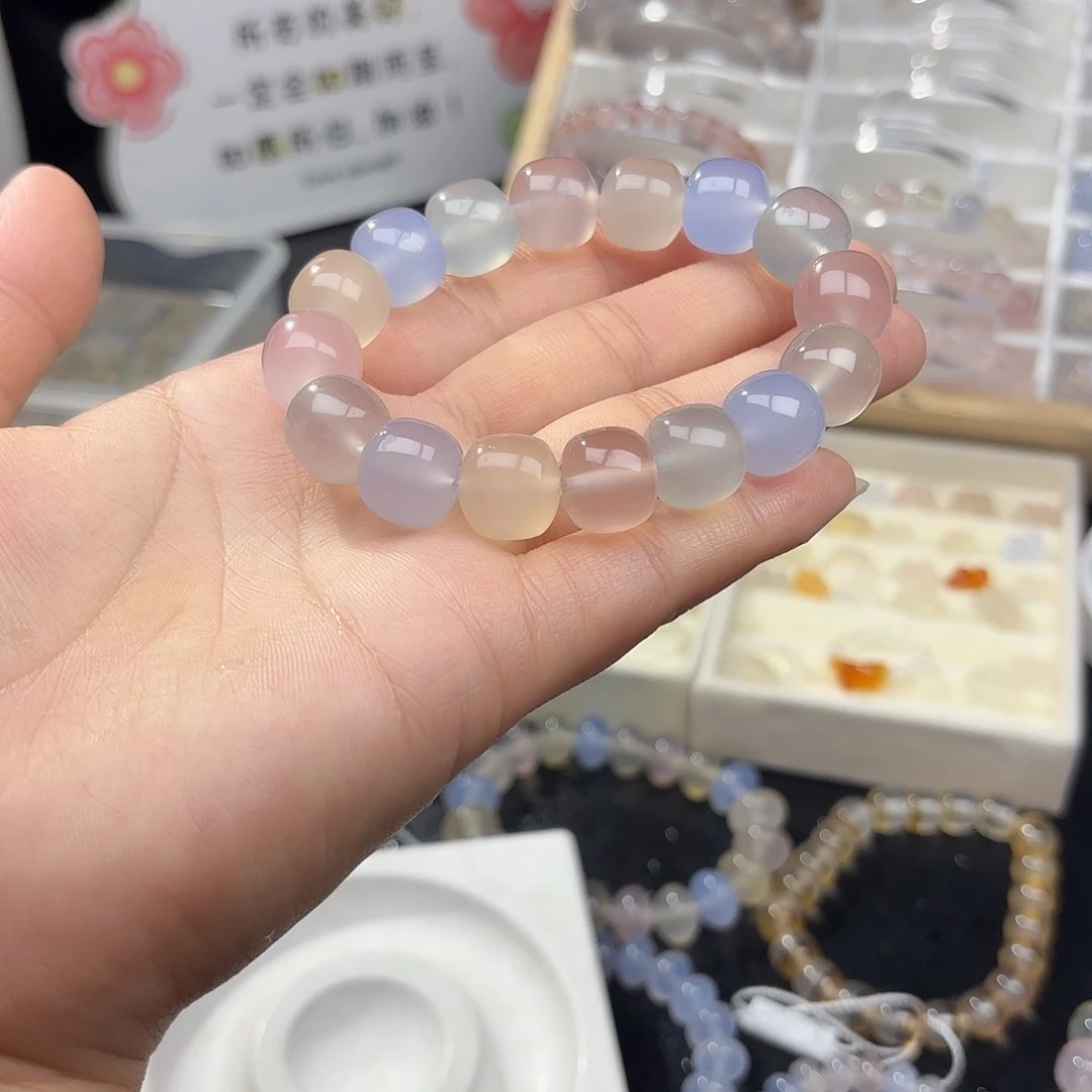 南****玛瑙/玉髓未镶嵌手链
