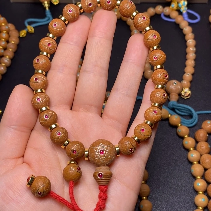 手串凤眼菩提11.5描眼线