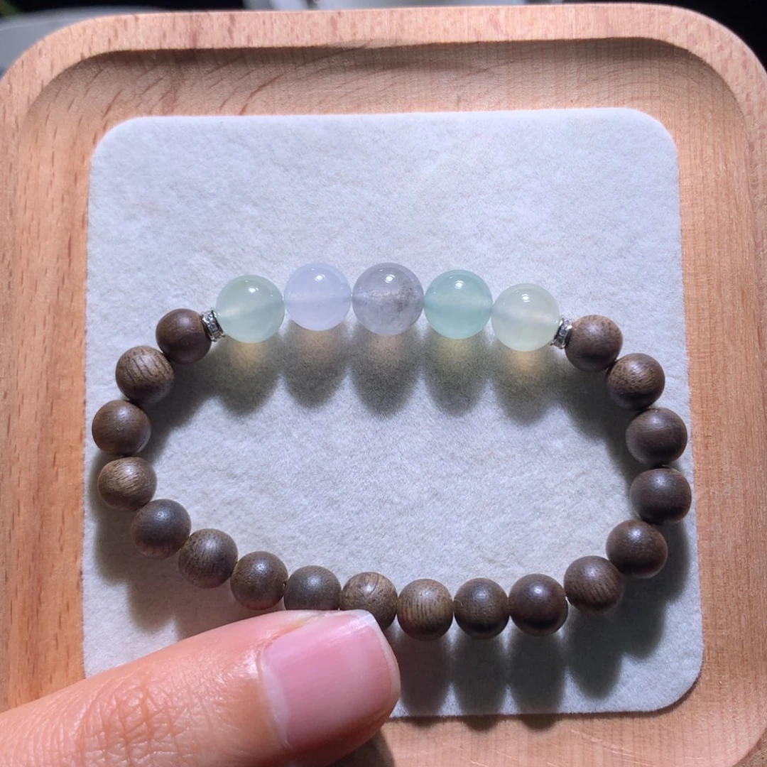 翡翠散珠清新半串卡8左右