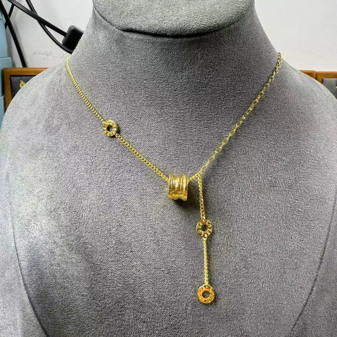 足金999 ab链大蛮腰套链