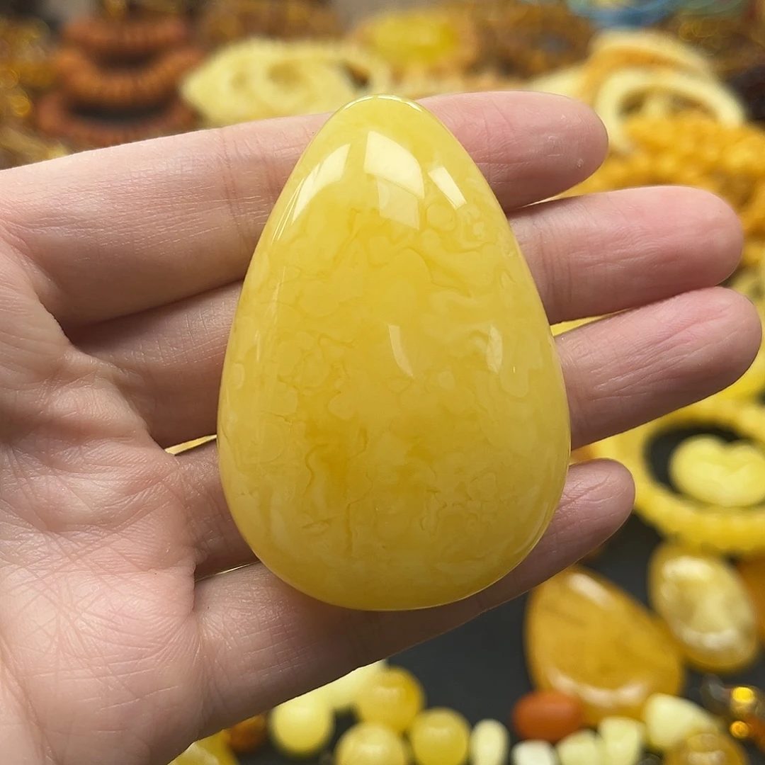 蜜蜡未镶嵌颈饰蜜蜡挂件