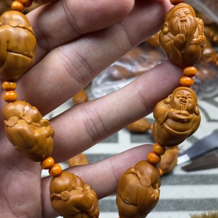 手串/手链橄榄核橄榄核雕工艺手串