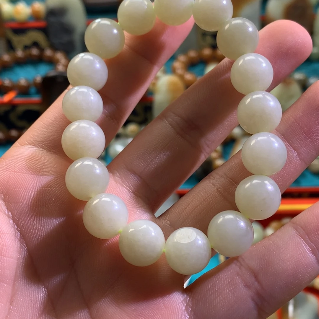 和田玉（糖玉）未镶嵌手链