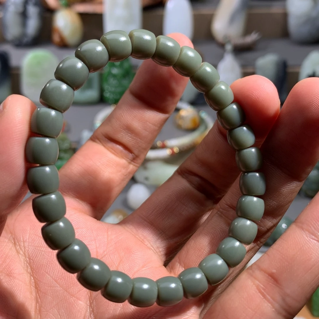 和田玉手链未镶嵌