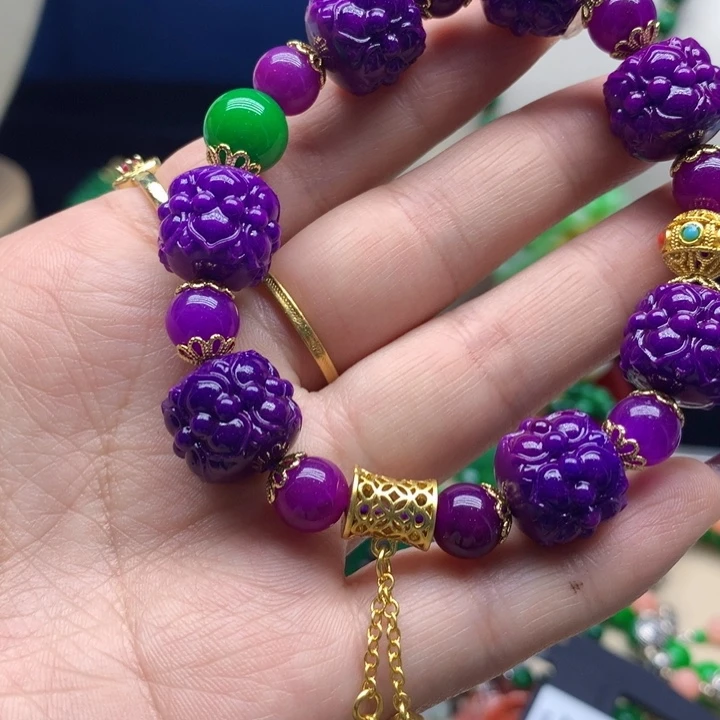 苏纪石（舒俱来）颈饰合金吊坠