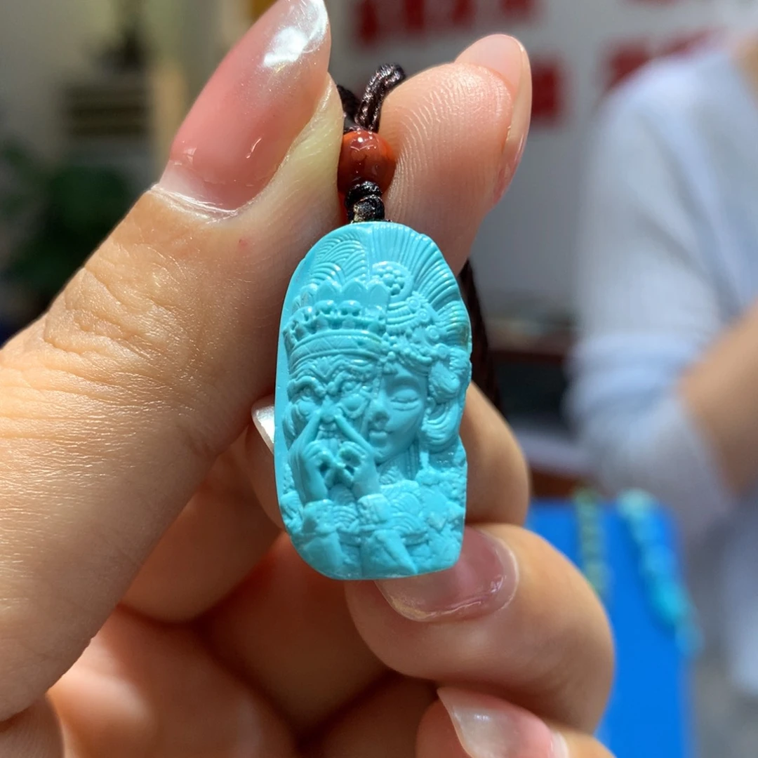 绿松石未镶嵌配饰