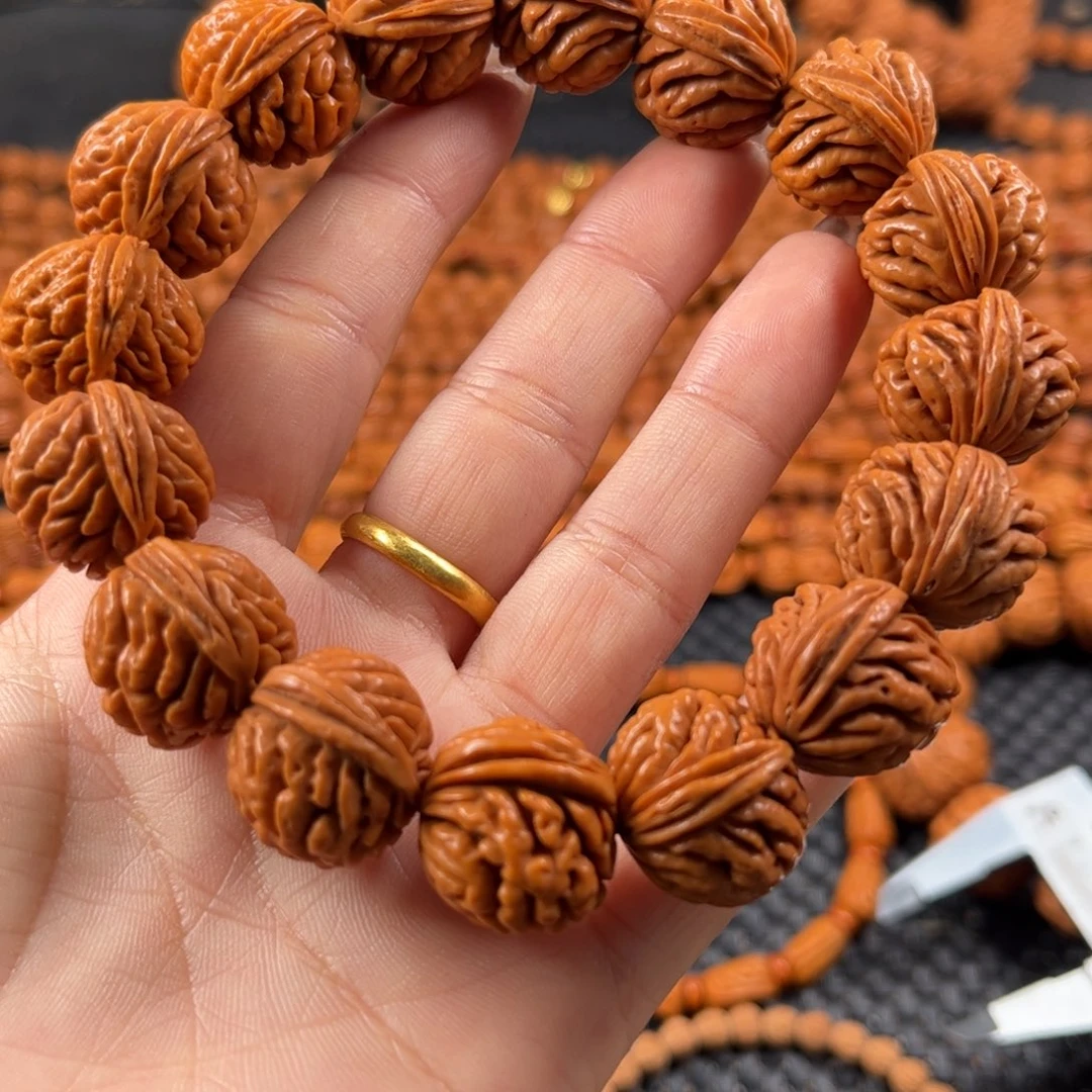 桃核手串Y14链接手串