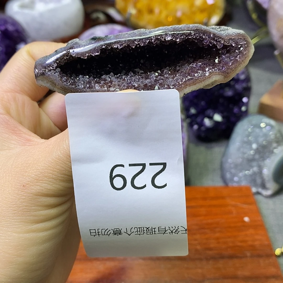 珠宝半成品紫晶未镶嵌