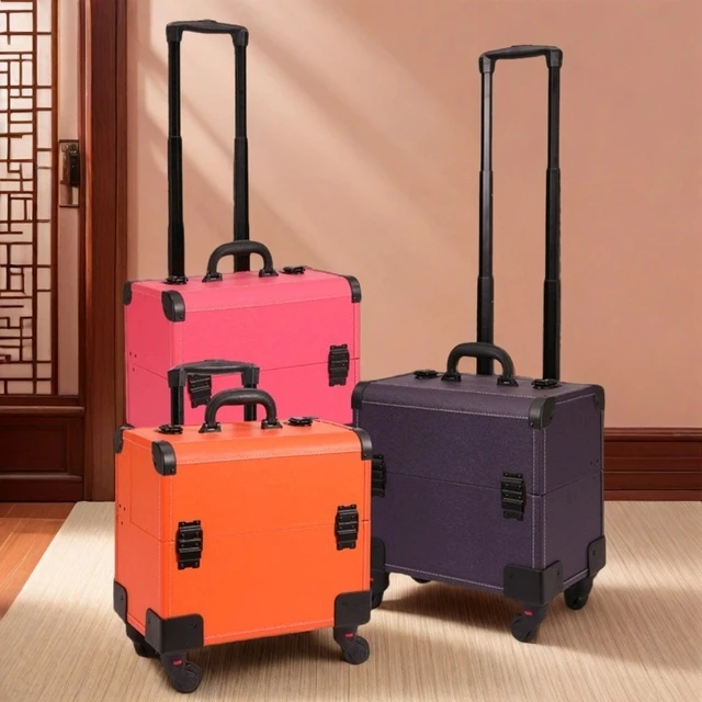 足浴技师拉杆工具箱足疗沐足会所收纳箱足浴技师上钟 钟工具箱子