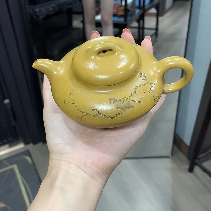 茶壶紫砂全手工打造