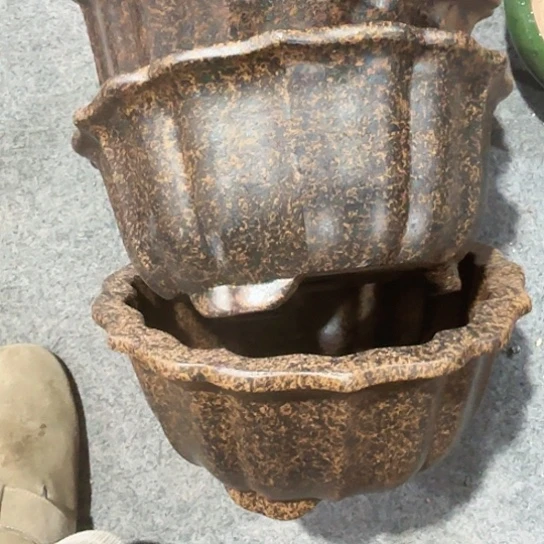 紫砂花盆随*流宜兴紫砂