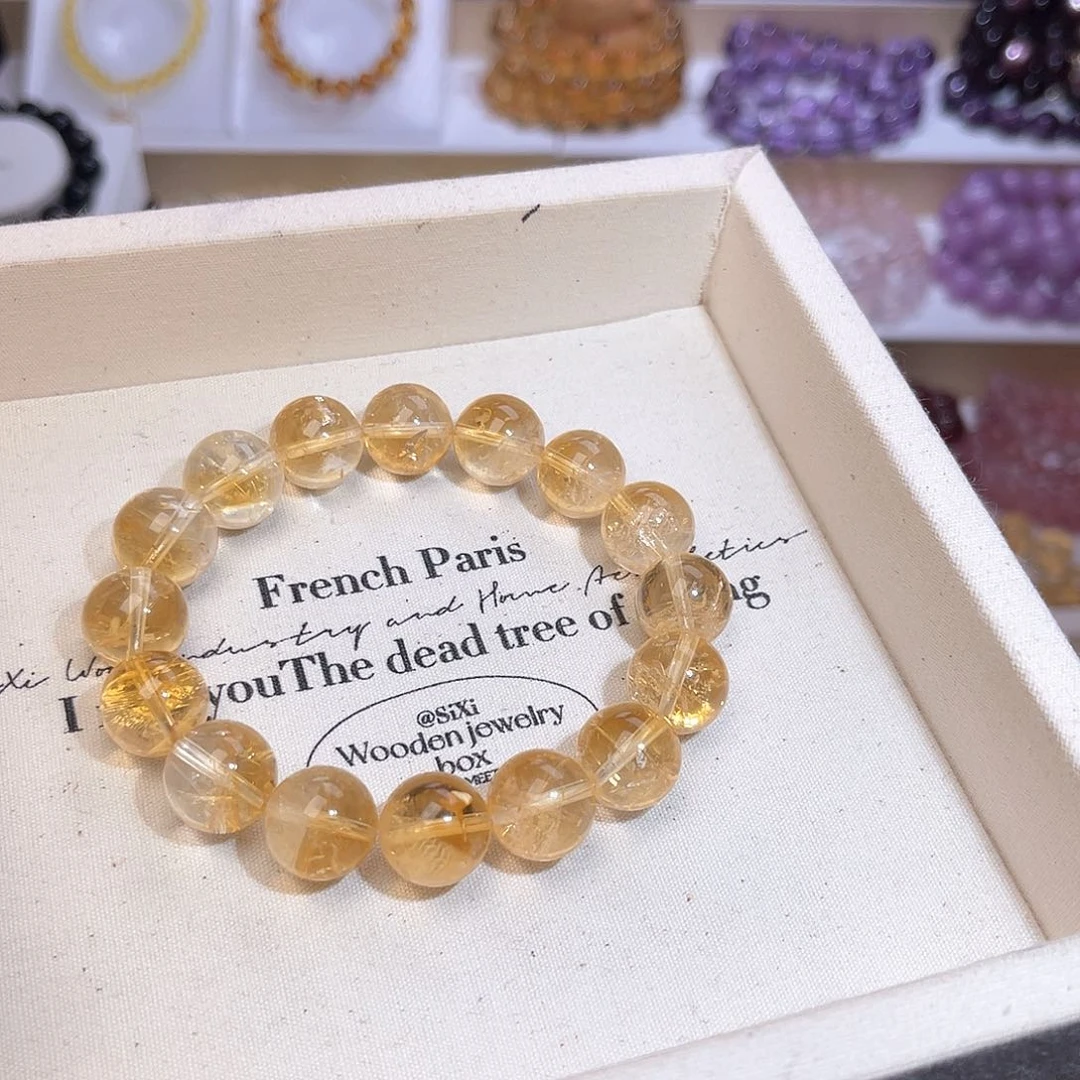 水晶手串未镶嵌L****创天然水晶13mm