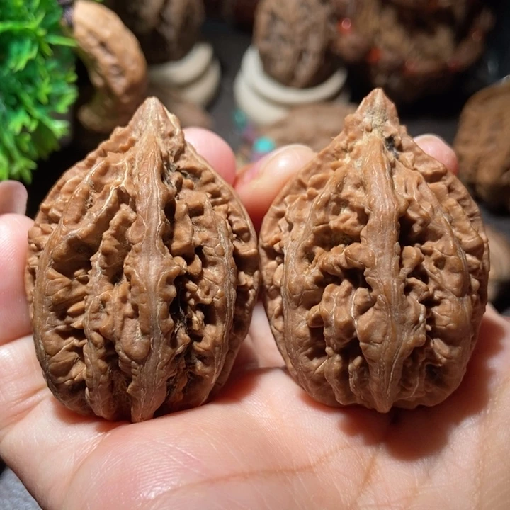 把件文玩核桃东北楸子小雪204