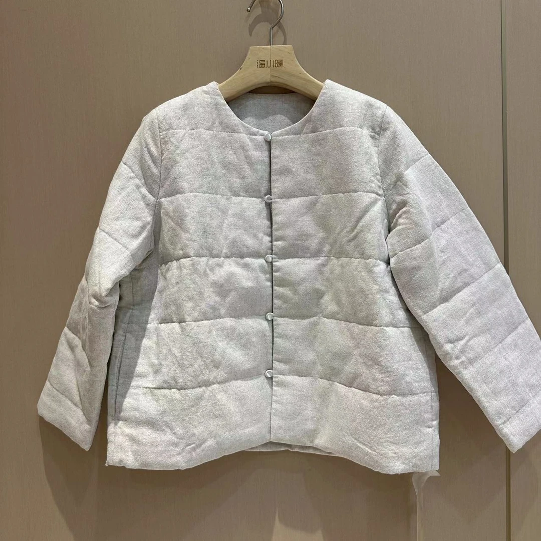 【门店同款】棉服(23802519L-黄润-设计师)