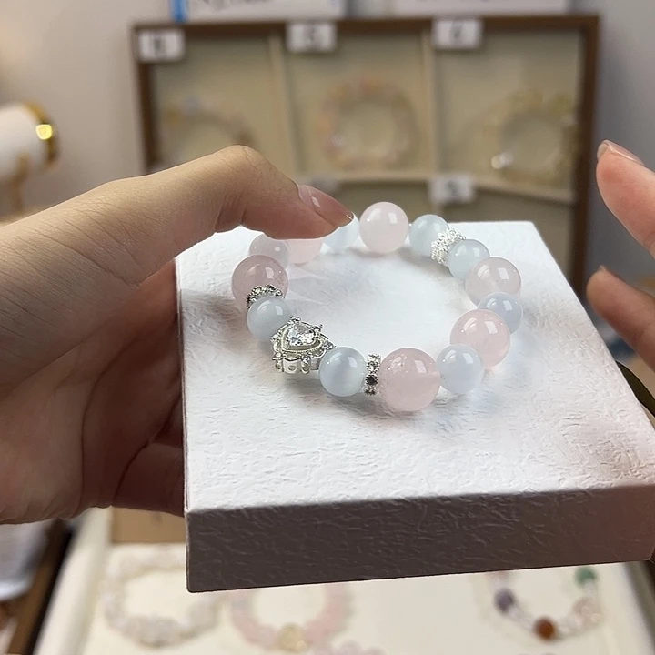未镶嵌手链水晶123