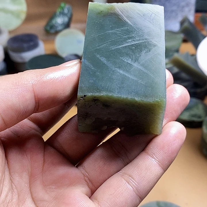 阿***原和田玉（糖玉）未镶嵌珠宝半成品