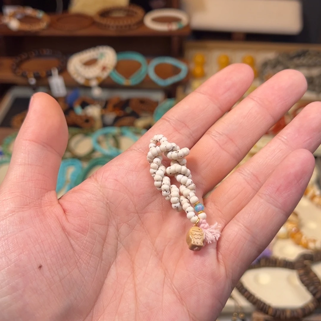 手串星月菩提注意尺寸，小肠单圈设计款手串