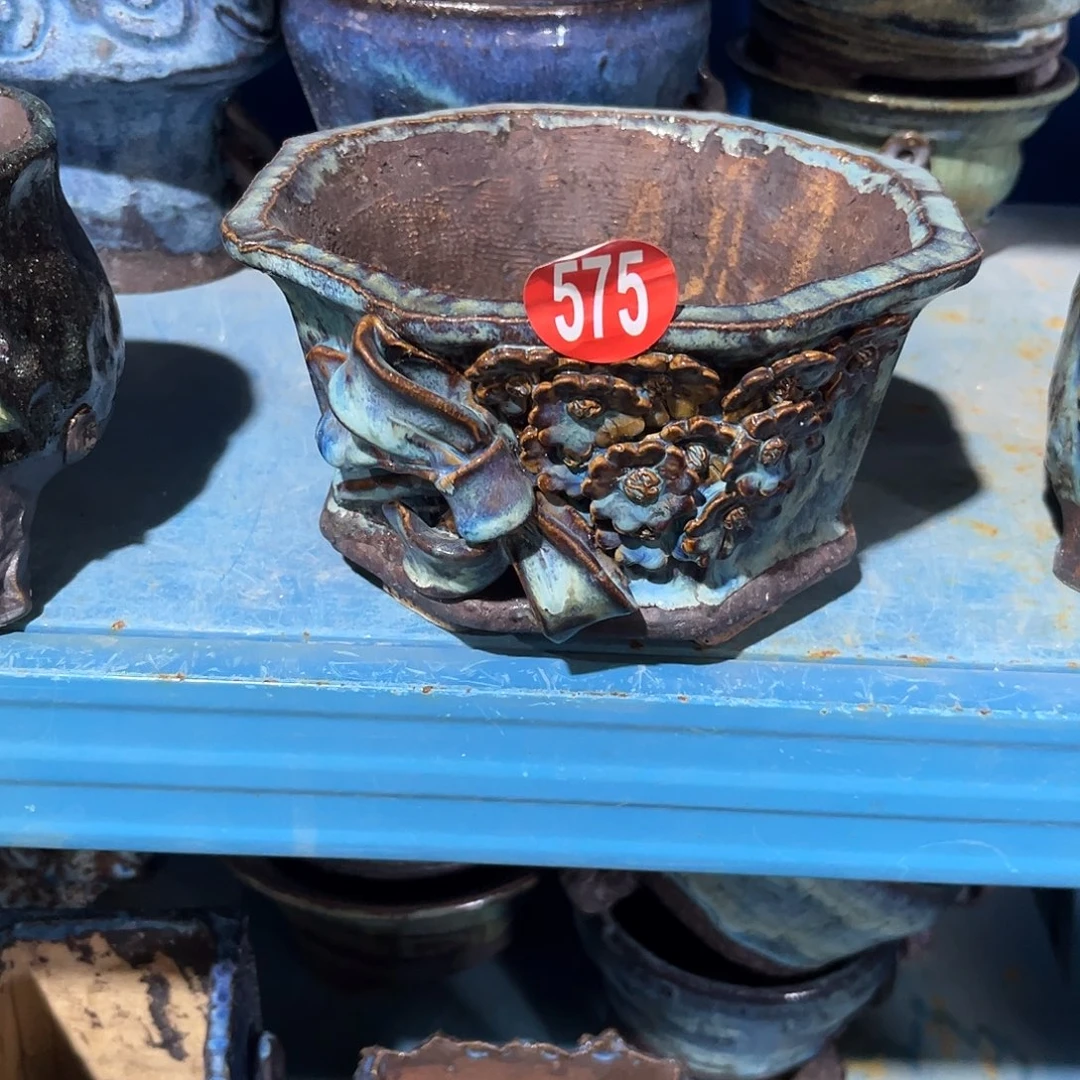 575 号陶然花器手工花盆