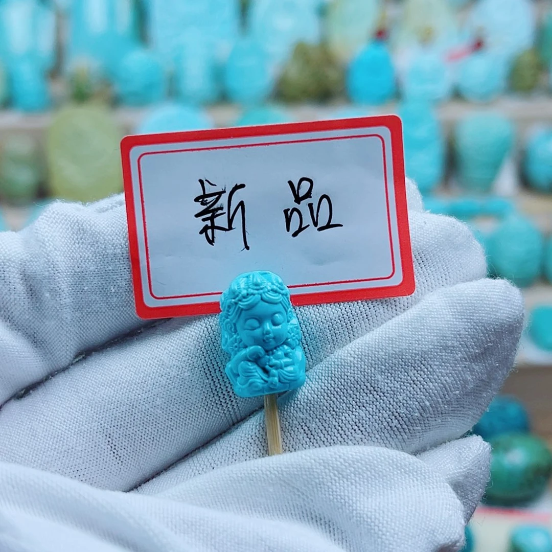 绿松石未镶嵌珠宝奇石