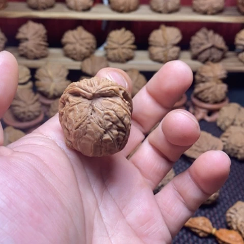 保***馆把件文玩核桃核桃